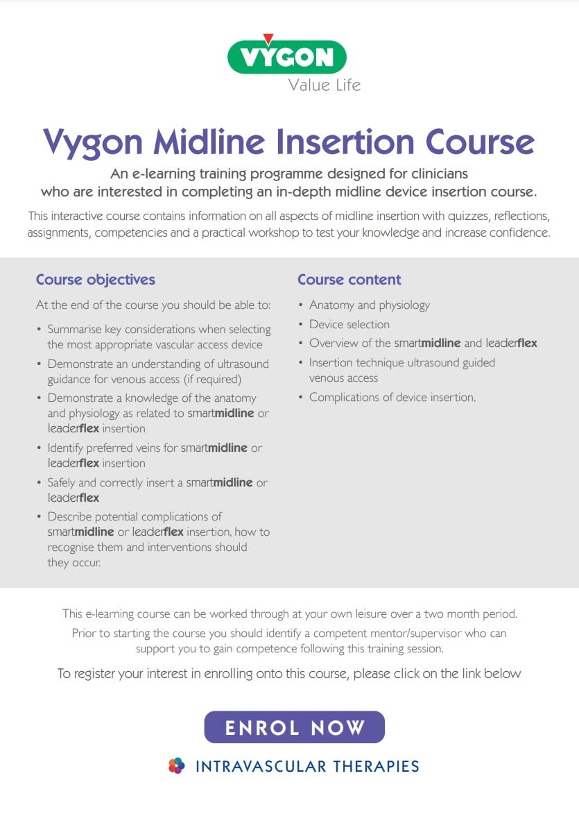 midline insertion course