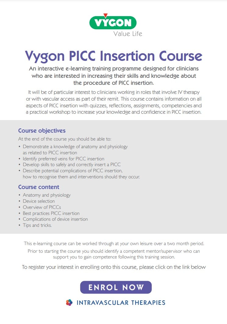 picc insertion course